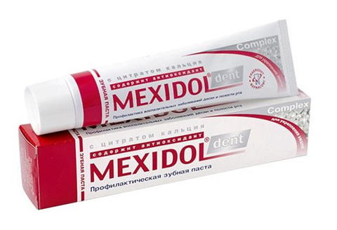 мексидол дент комплекс з/паста 100г фото