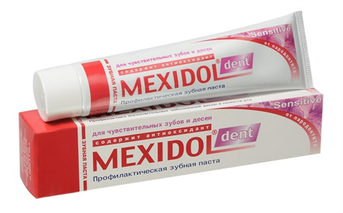 мексидол дент сенситив з/паста 100г фото