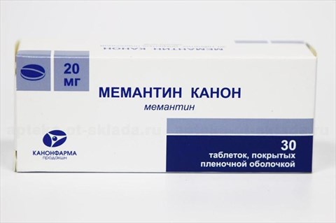 мемантин таб ппо 20мг n30 фармзащита нпц фгуп фмба фото