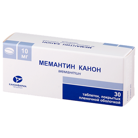 мемантин-канон таб ппо 10мг n30 фото