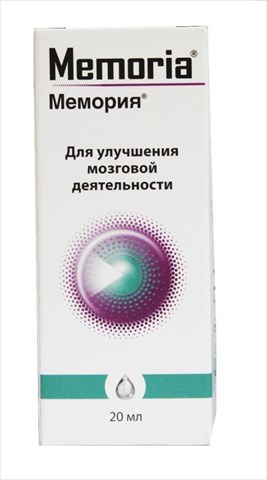 мемория капли 20 мл фото