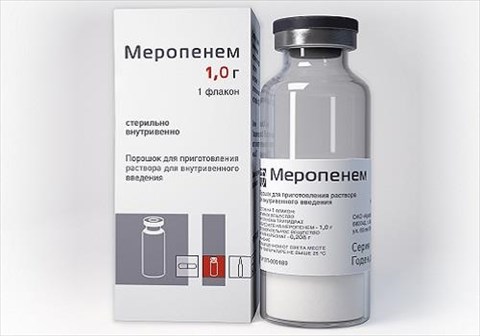 меропенем пор для р-ра для в/в введ 1г фл n1 фото