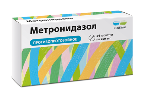 метронидазол таб 250мг n24 фото