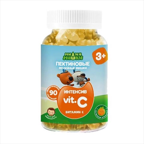 ми-ми-мишки интенсив витамин с 3 плюс апельсин n90 пастилки жеват пектиновые фото