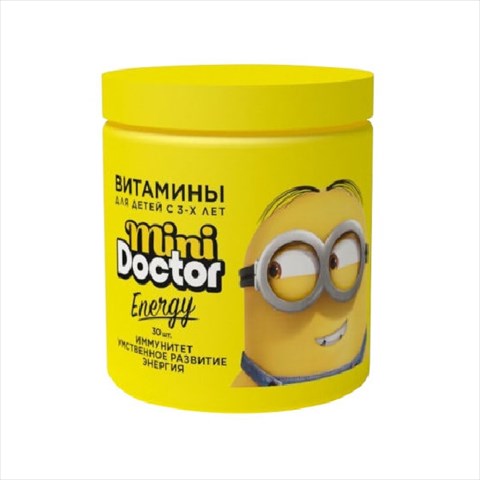 мини доктор энерджи пастилка жев детск n30 фото