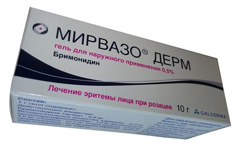 Мирвазо дерм гель 0,5% 10 г цена 1579 руб в Москве, купить Мирвазо дерм ...