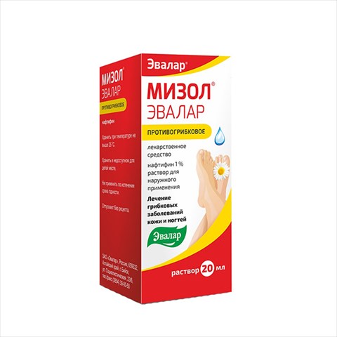 мизол-эвалар р-р для наруж примен 1% 20мл фото