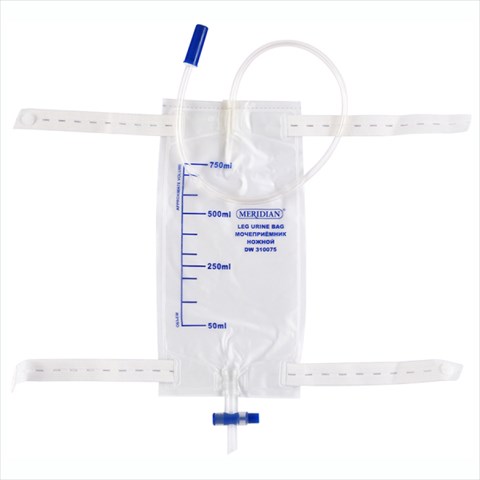 мочеприемник меридиан арт dw 311075 750мл ножной фото