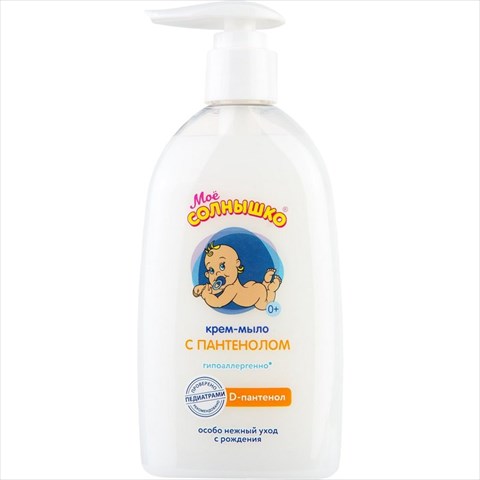 мое солнышко крем-мыло с пантенолом 300мл фото