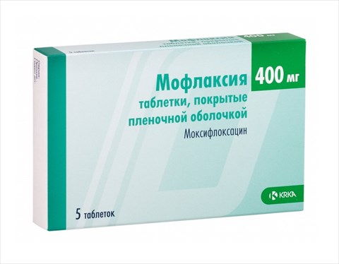 мофлаксия таб ппо 400мг n5 фото