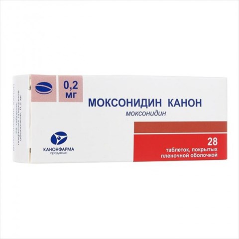 моксонидин-канон таб ппо 0,2мг n28 фото