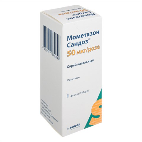 мометазон-сандоз спрей наз 50мкг/доз 140доз 18г фото