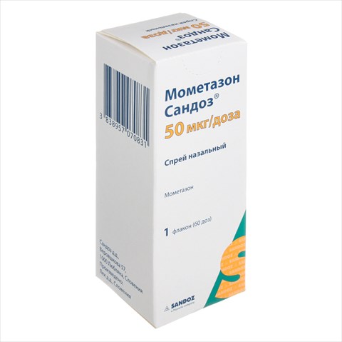мометазон-сандоз спрей наз 50мкг/доз 60доз 10г фото