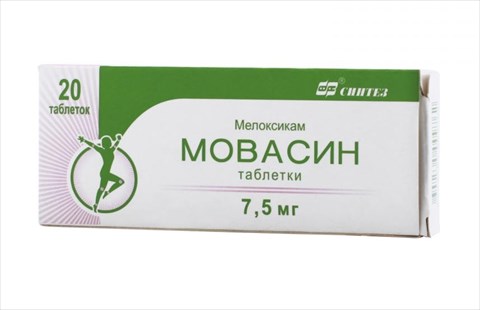 мовасин таб 7,5мг №20 фото