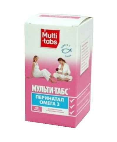 мульти-табс перинатал омега 3 n60 капс фото