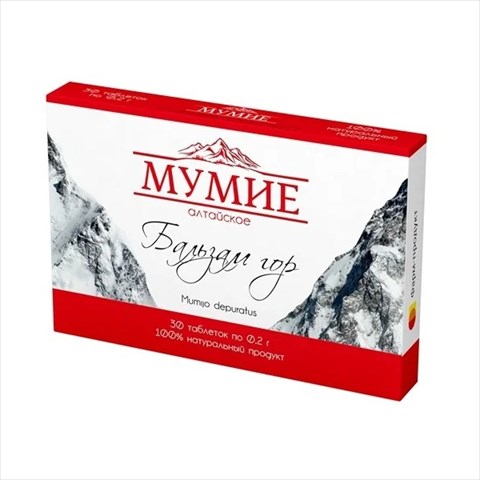 мумие алтайское тбл 200мг n30 фото