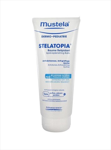 мустела stelatopia бальзам востанав 200мл для новорожденных младенцев и детей expanscience lab  фото