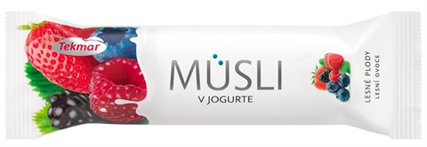 текмар батончик-мюсли 30г лесная смесь в йогурте фото