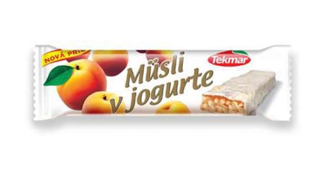 мюсли батончик текмар абрикос в йогурте 30 г фото