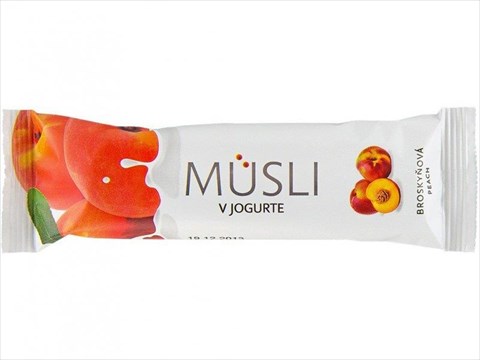 мюсли батончик текмар персик в йогурте 30 г фото