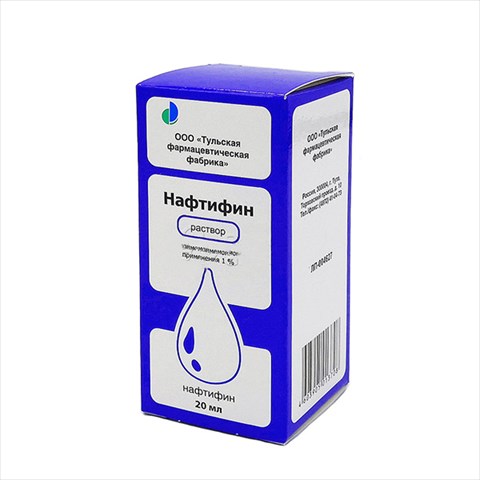 нафтифин р-р для наруж примен 1% 20мл фото
