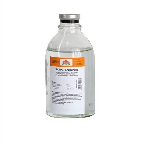 натрия хлорид р-р для инф 0,9% 400мл фото