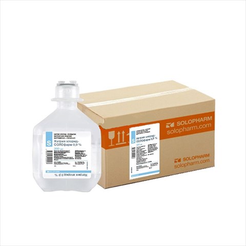 натрия хлорид-солофарм р-р для инф 0,9% 250мл n20 фото