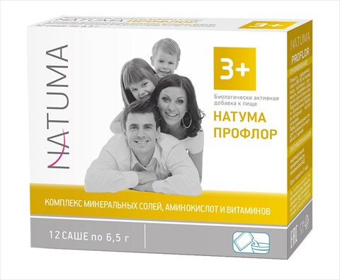 натума профлор саше 6,5г n12 апельсин 3 плюс  фото
