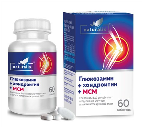 натуралис глюкозамин плюс хондроитин плюс мсм таб n60 фото