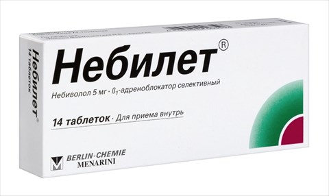 небилет 5 мг n14 табл фото