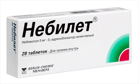 небилет 5 мг n28 табл фото