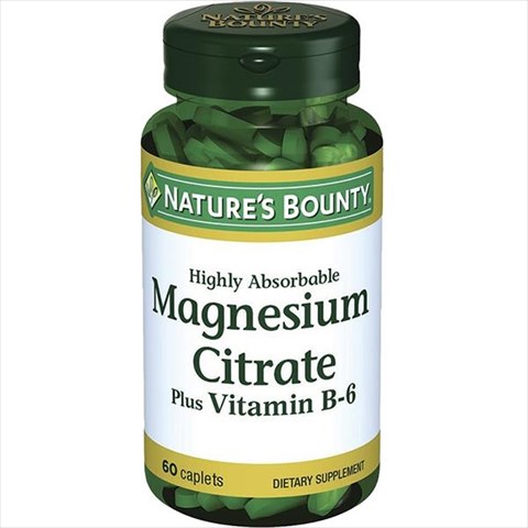 нэйчес баунти цитрат магния с витамином в6 таб 1,5г n60 фото