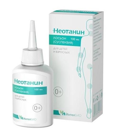 неотанин лосьон-суспензия для детей и взрослых 100 мл фото