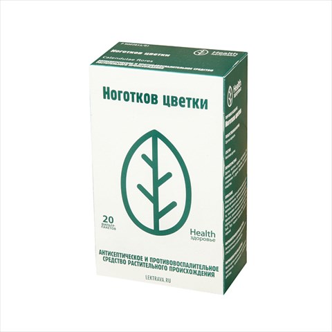 ноготки цветки фильтр-пак 1,5г n20 здоровье фото