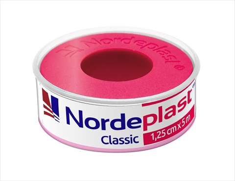 нордепласт классик пластырь фикс ткан 1,25смx5м фото