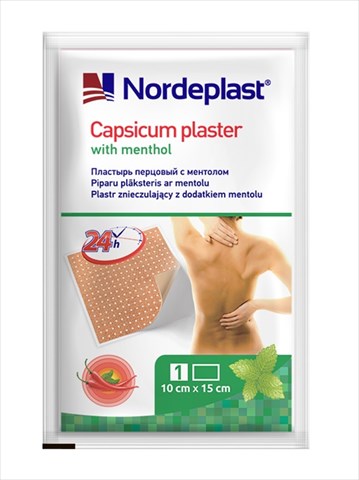 нордепласт пластырь перцовый экоминт 10смx15см n1 с ментолом фото