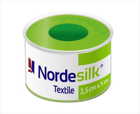 нордесилк текстиль пластырь фикс текстил 2,5смx5м фото