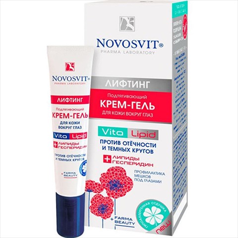 новосвит гель-крем для глаз 15мл подтягивающий фото