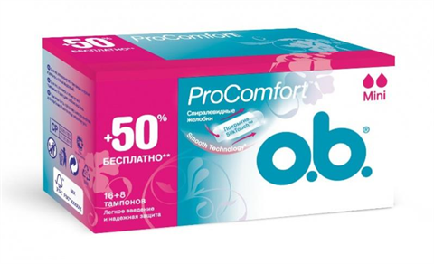о б тампоны прокомфорт мини n24 фото