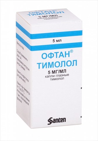 офтан тимолол капли глазн 0,5% фл-кап 5мл фото
