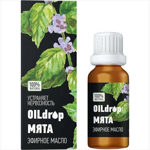 оилдроп масло эфирн 10мл мята фото