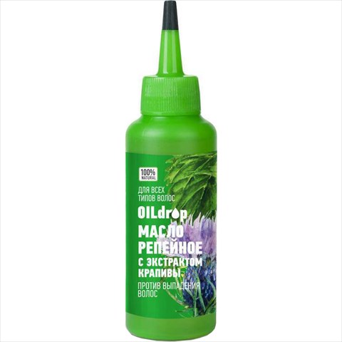 оилдроп масло репейное 100мл экстр крапивы фото
