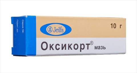 оксикорт мазь 10 г фото