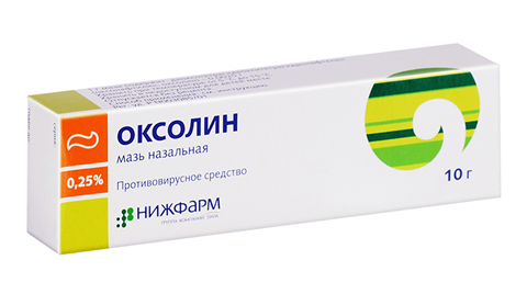 оксолиновая-нижфарм мазь наз 0,25% 10г фото