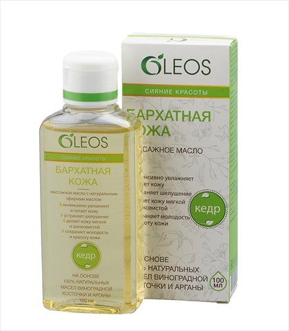 олеос масло массажное бархатная кожа 100 мл фото