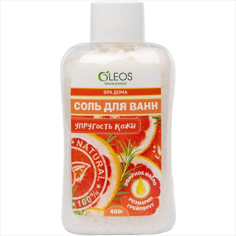 олеос соль для ванн морская 400г упругость кожи фото