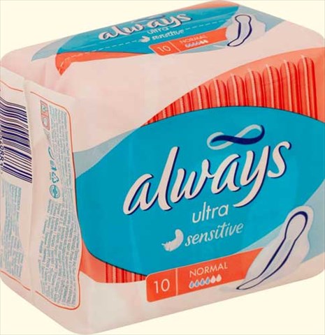 олвейз прокладки ультра сенсетив нормал n10 фото