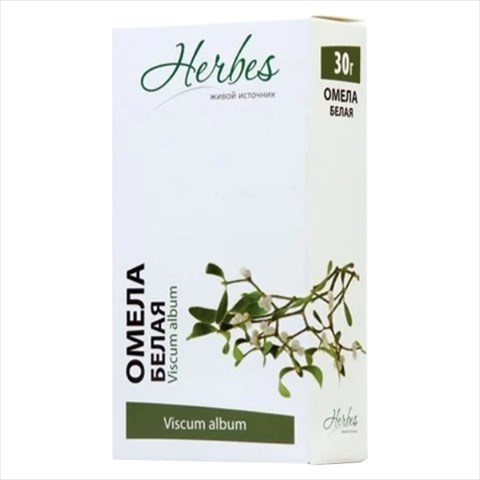 омела белая трава 30г фото