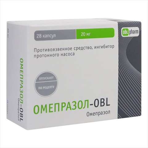 омепразол-obl капс кишечнораств 20мг n28 фото