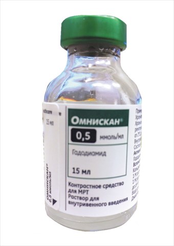омнискан р-р в/в 0,5 ммоль/мл 15 мл n1 фл  фото